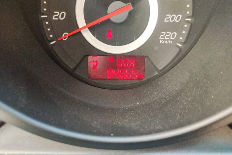 Used Chery A3 2010 Facelifted Hatchback 1.6L Manual – Ambition Trim Odometer Close Up