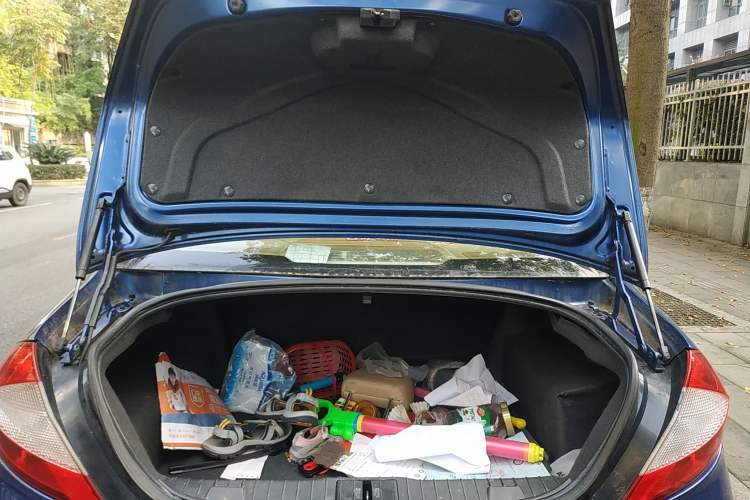 Used Chery A3 2010 Restyled Sedan 1.6L Manual – Entry-Level Trim Trunk
