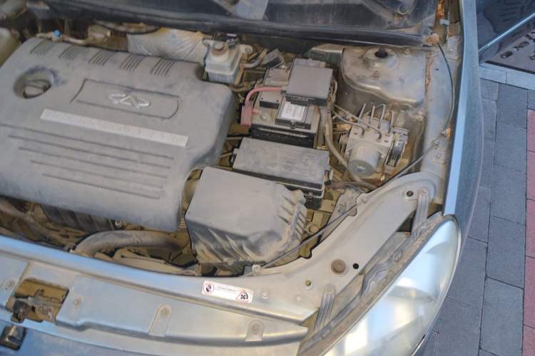 Used Chery A3 2010 Restyled Sedan 1.6L Manual – Entry-Level Trim Engine Bay Left