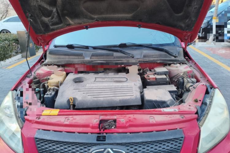 Used Chery A3 2010 Hatchback 1.6L Manual Entry-Level Model Engine Bay