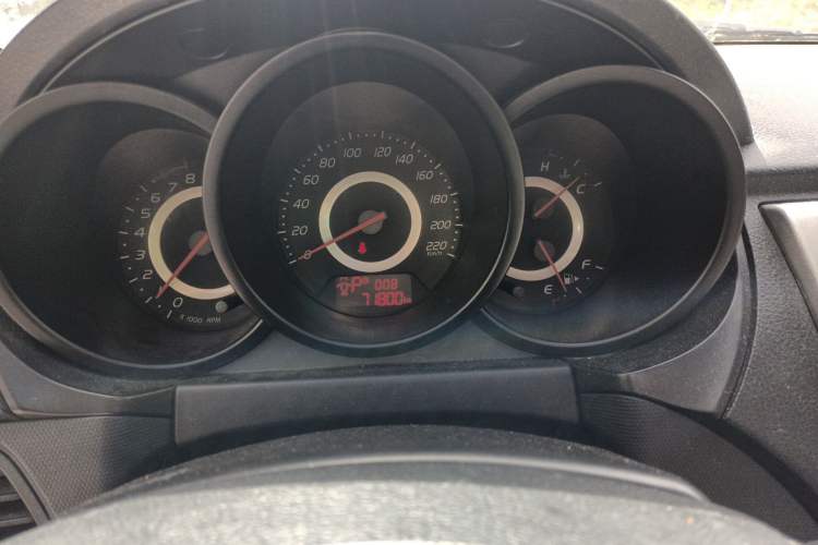 Used Chery A3 2010 Facelifted Hatchback 1.8L Automatic – Ambition Trim Odometer Close Up