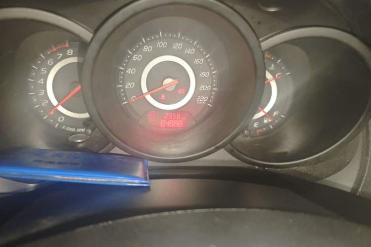 Used Chery A3 2010 Facelifted Hatchback 1.6L Manual – Ambition Trim Odometer Close Up