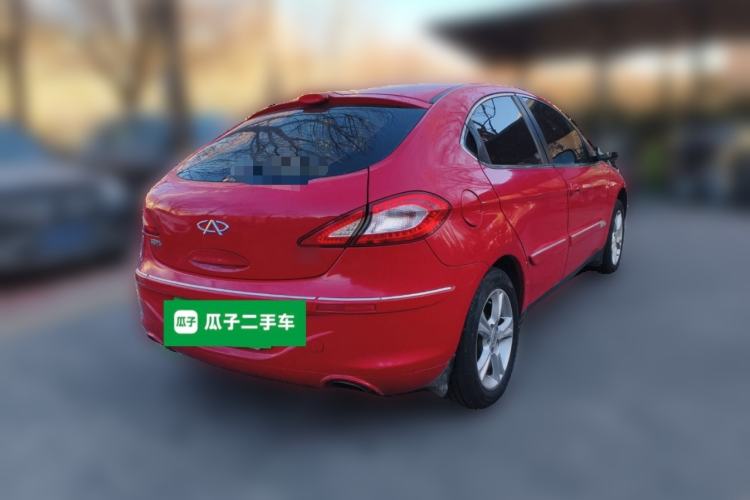 Used Chery A3 2010 Hatchback 1.6L Manual Entry-Level Model Rear Right 45 Deg