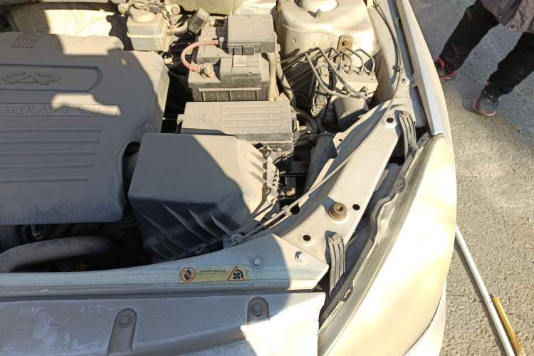Used Chery A3 2010 Restyled Sedan 1.6L Manual – Entry-Level Trim Engine Bay Left