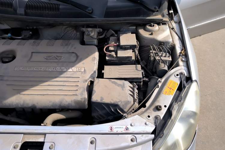 Used Chery A3 2010 Facelifted Hatchback 1.6L Manual – Ambition Trim Engine Bay Left