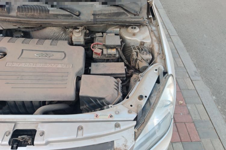 Used Chery A3 2010 Sedan 1.6L Manual Entry-Level Model Engine Bay Left