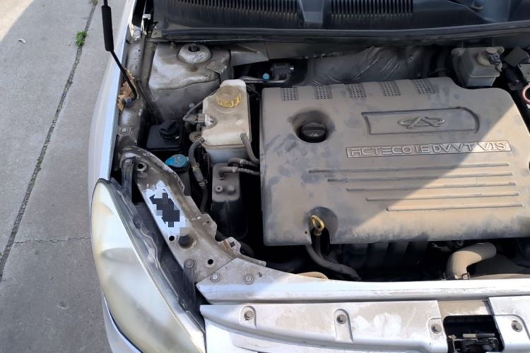 Used Chery A3 2010 Facelifted Hatchback 1.6L Manual – Ambition Trim Engine Bay Right