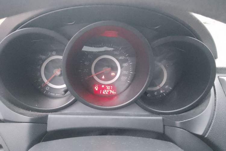 Used Chery A3 2010 Facelifted Hatchback 1.6L Manual – Ambition Trim Instrument Cluster