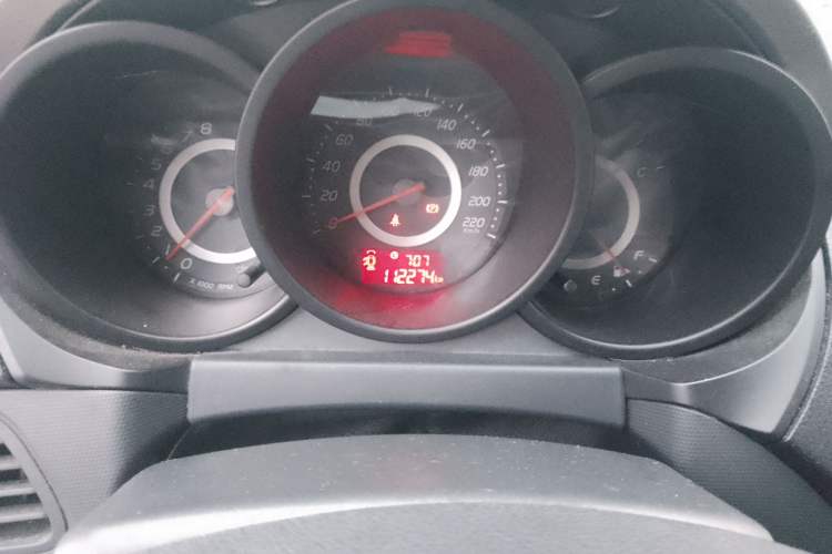 Used Chery A3 2010 Facelifted Hatchback 1.6L Manual – Ambition Trim Odometer Close Up