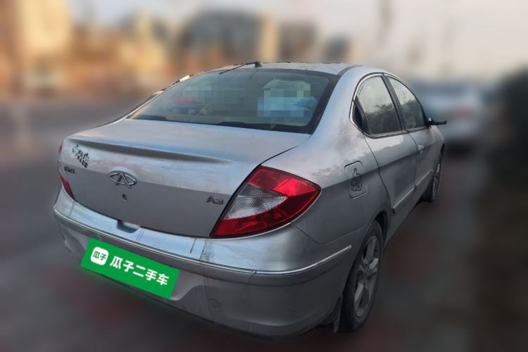 Used Chery A3 2010 Sedan 1.6L Manual Entry-Level Model Rear Right 45 Deg
