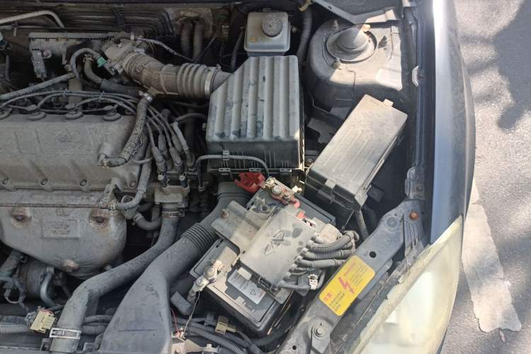 Used Chery A5 2009 1.5L Standard Edition Engine Bay Left