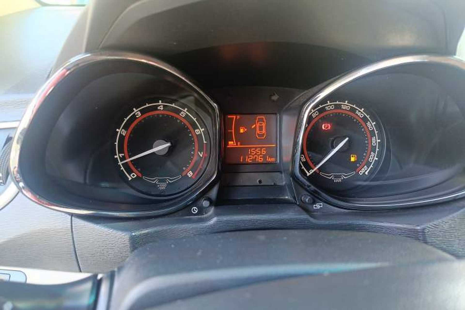 Used Chery Arrizo 3 2015 1.5L Manual High-End Version Odometer Close Up
