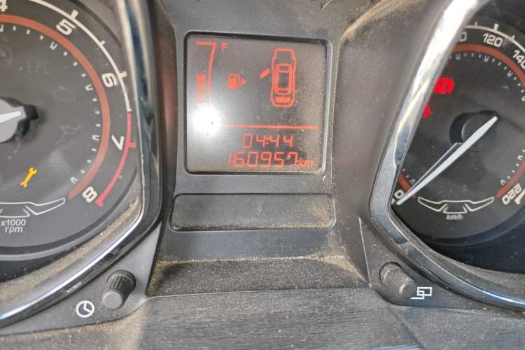 Used Chery Arrizo 3 2015 1.5L Manual Genuine Version Odometer Close Up