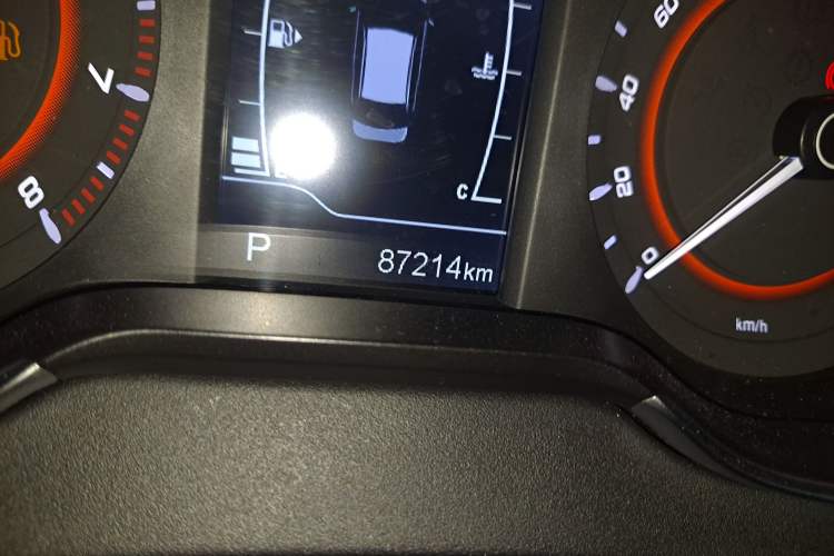 Used Chery Arrizo 5 2016 1.5L CVT Trendsetting Edition Odometer Close Up