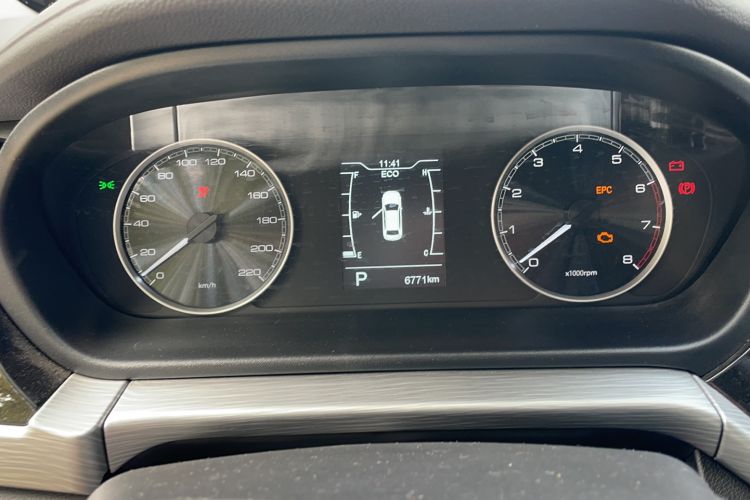 Used Chery Arrizo 5 2021 PRO 1.5L CVT Youth Edition Odometer Close Up