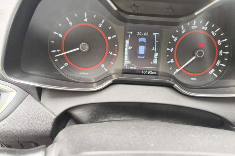 Used Chery Arrizo 5 2016 1.5L Manual Lingrui Edition Odometer Close Up