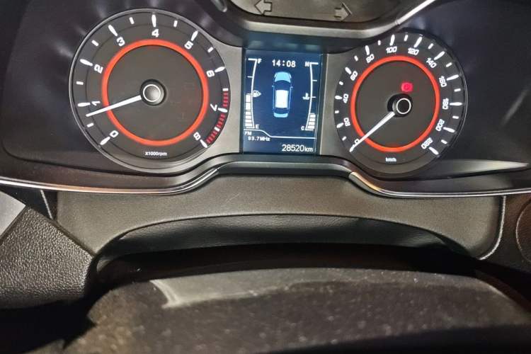 Used Chery Arrizo 5 2016 1.5L Manual Lingrui Edition Odometer Close Up