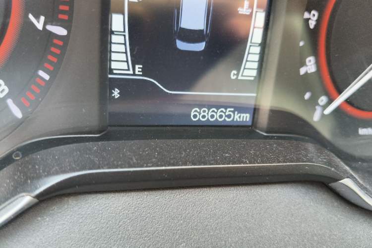 Used Chery Arrizo 5 2016 1.5L Manual Lingrui Edition Odometer Close Up