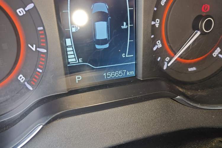 Used Chery Arrizo 5 2016 1.5L CVT Lingrui Edition Odometer Close Up