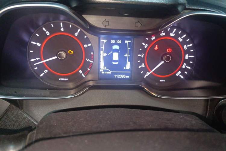 Used Chery Arrizo 5 2016 1.5L Manual Lingrui Edition Odometer Close Up