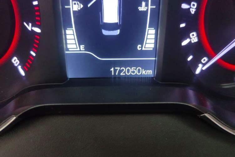 Used Chery Arrizo 5 2016 1.5L Manual Lingrui Edition Odometer Close Up