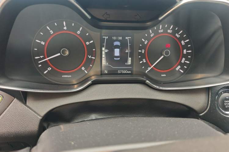 Used Chery Arrizo 5 2016 1.5L CVT Luxury Edition Odometer Close Up