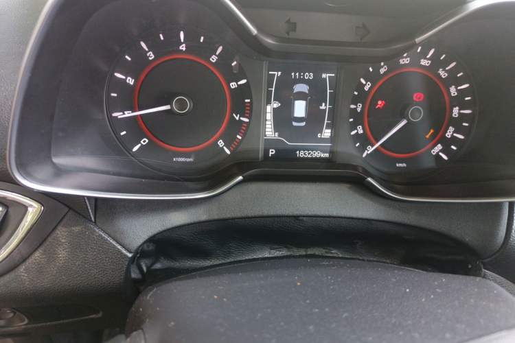 Used Chery Arrizo 5 2016 1.5L CVT Lingrui Edition Odometer Close Up