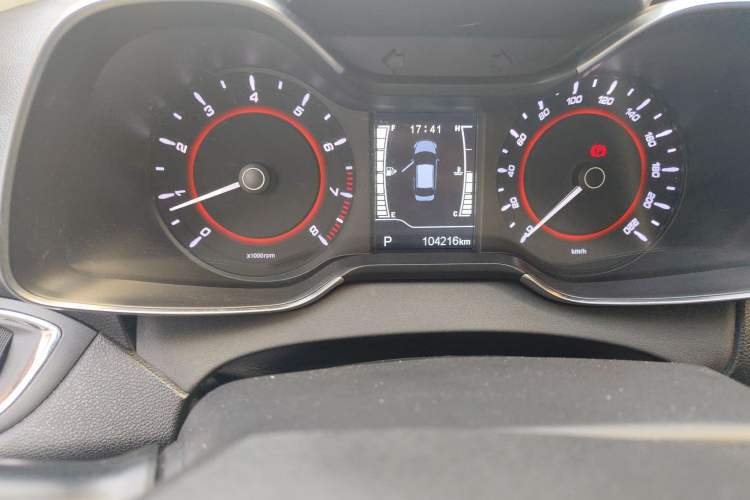 Used Chery Arrizo 5 2016 1.5L CVT Trendsetting Edition Odometer Close Up