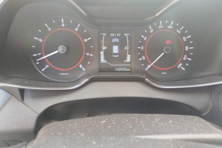 Used Chery Arrizo 5 2016 1.5L Manual Lingchao Edition Odometer Close Up
