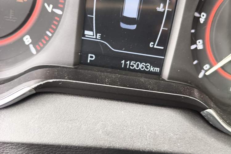 Used Chery Arrizo 5 2016 1.5L CVT Lingrui Edition Odometer Close Up