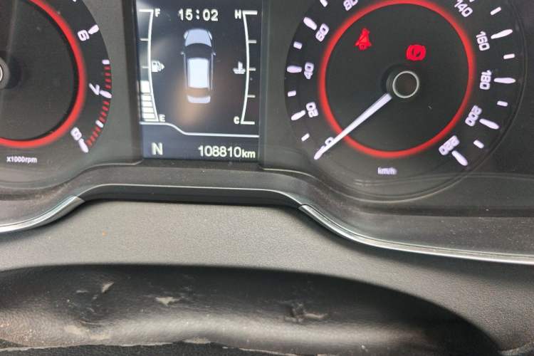 Used Chery Arrizo 5 2016 1.5L CVT Leading Edition Odometer Close Up