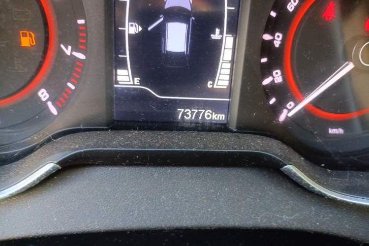 Used Chery Arrizo 5 2016 1.5L Manual Lingchao Edition Odometer Close Up