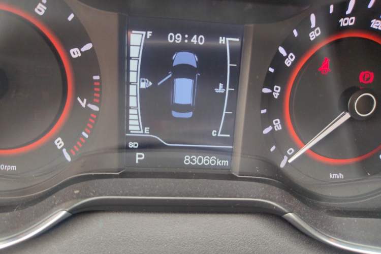 Used Chery Arrizo 5 2016 1.5L CVT Lingrui Edition Odometer Close Up