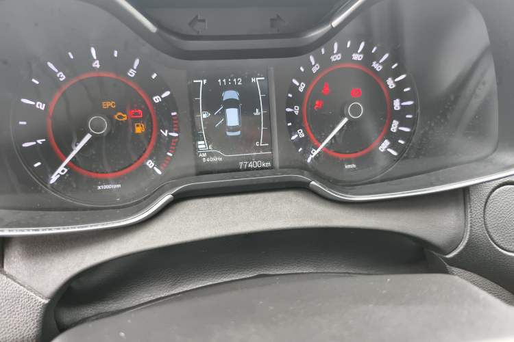 Used Chery Arrizo 5 2016 1.5L Manual Lingrui Edition Odometer Close Up