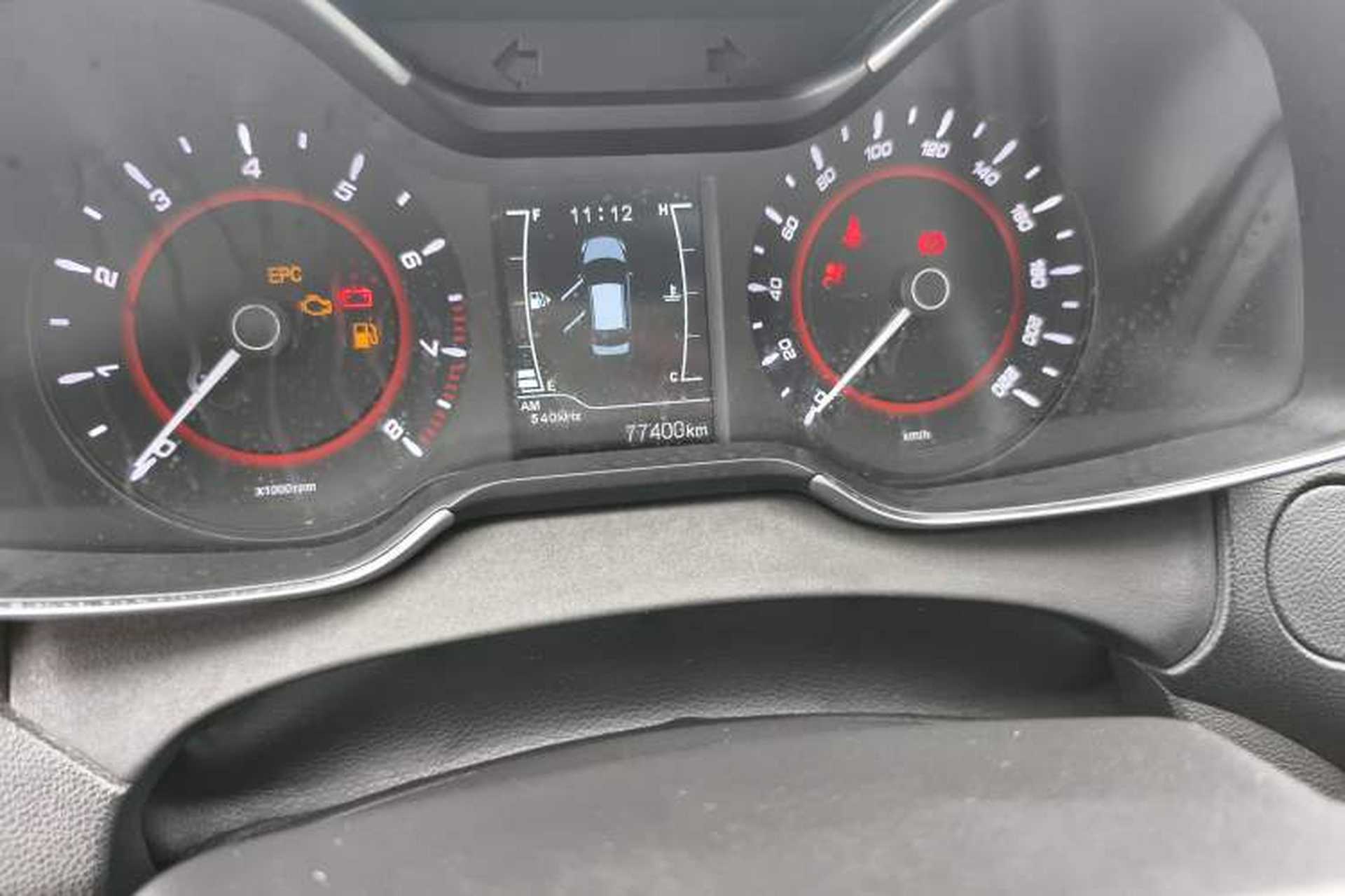 Used Chery Arrizo 5 2016 1.5L Manual Lingrui Edition Odometer Close Up