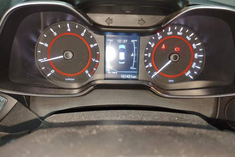Used Chery Arrizo 5 2016 1.5L Manual Lingrui Edition Odometer Close Up