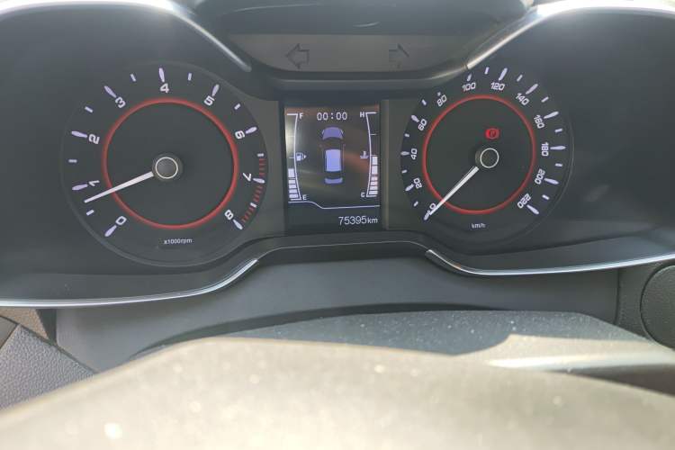 Used Chery Arrizo 5 2016 1.5L Manual Lingchao Edition Odometer Close Up