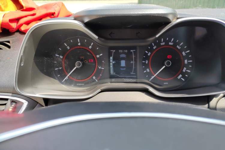 Used Chery Arrizo 5 2016 1.5L CVT Trendsetting Edition Odometer Close Up
