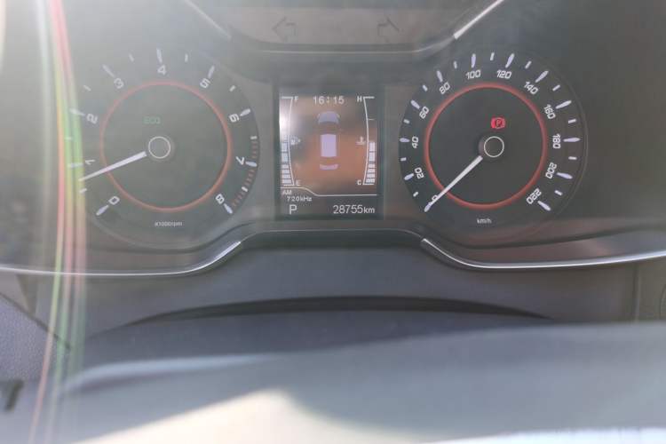 Used Chery Arrizo 5 2016 1.5L CVT Lingrui Edition Odometer Close Up