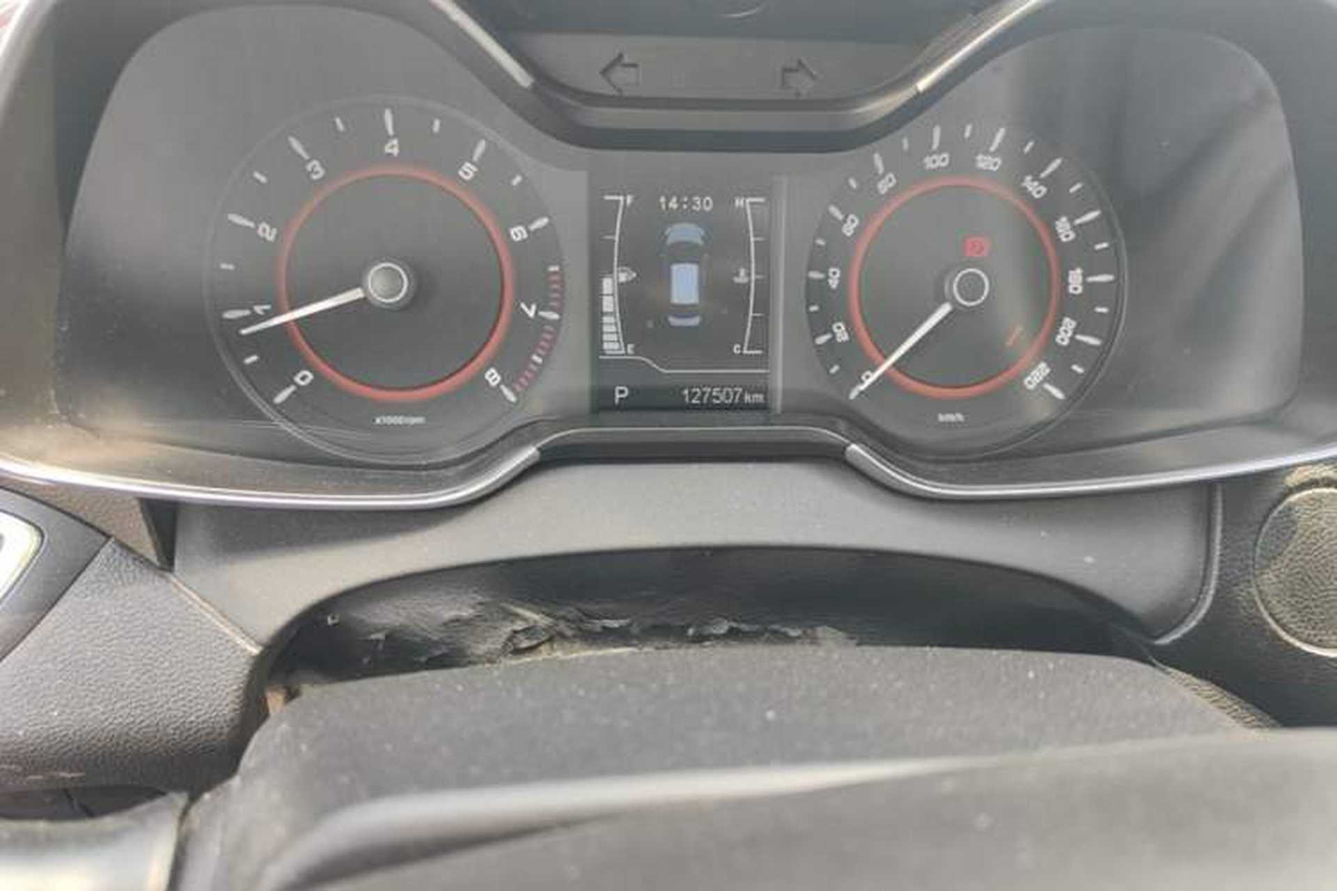 Used Chery Arrizo 5 2016 1.5L CVT Lingrui Edition Odometer Close Up