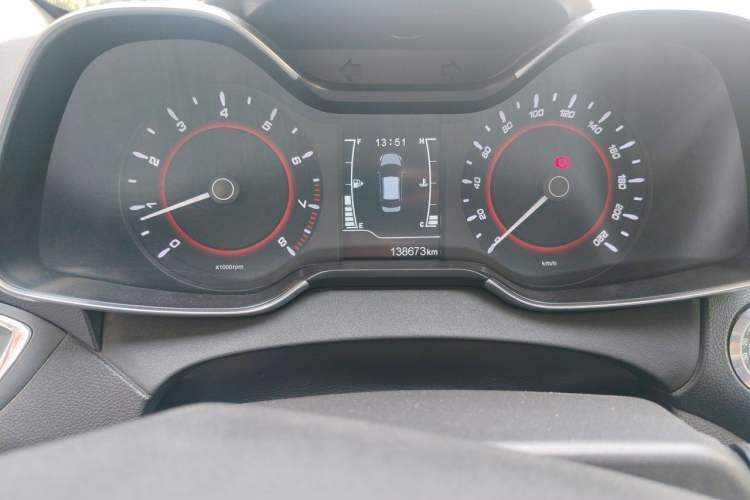 Used Chery Arrizo 5 2016 1.5L Manual Lingchao Edition Odometer Close Up