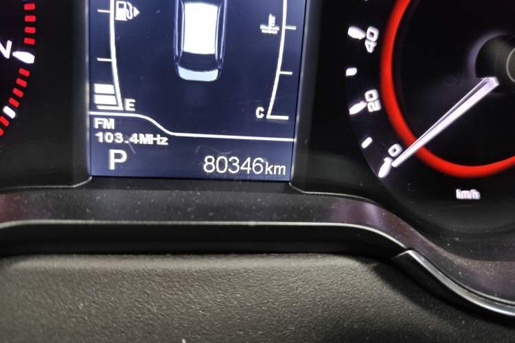 Used Chery Arrizo 5 2016 1.5L CVT Lingrui Edition Odometer Close Up