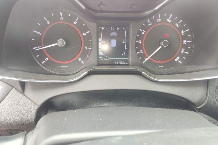 Used Chery Arrizo 5 2016 1.5L Manual Lingrui Edition Odometer Close Up
