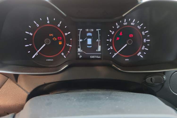 Used Chery Arrizo 5 2016 1.5L CVT Trendsetting Edition Odometer Close Up