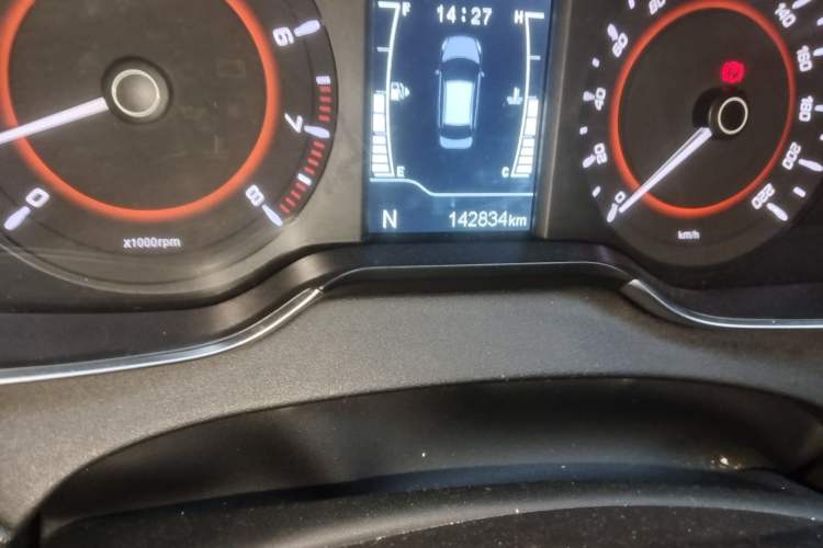 Used Chery Arrizo 5 2016 1.5L CVT Trendsetting Edition Odometer Close Up