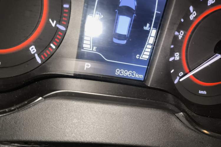 Used Chery Arrizo 5 2016 1.5L CVT Luxury Edition Odometer Close Up