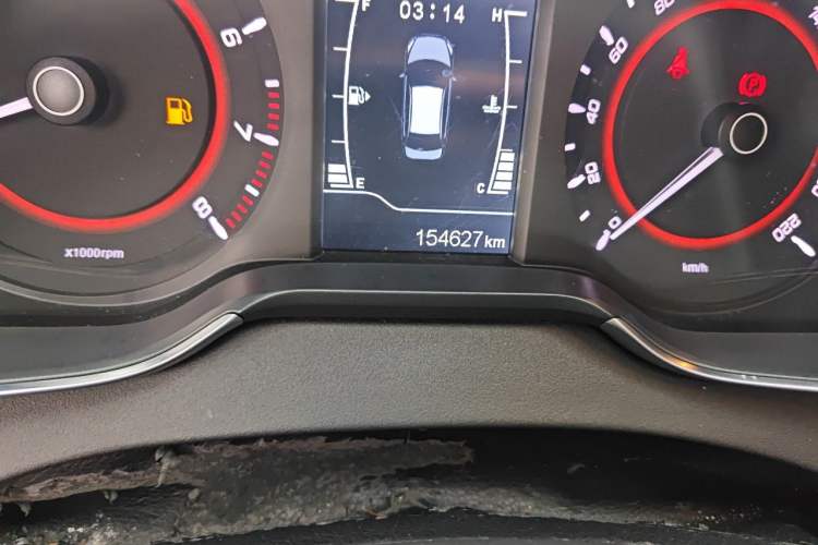 Used Chery Arrizo 5 2016 1.5L Manual Lingrui Edition Odometer Close Up