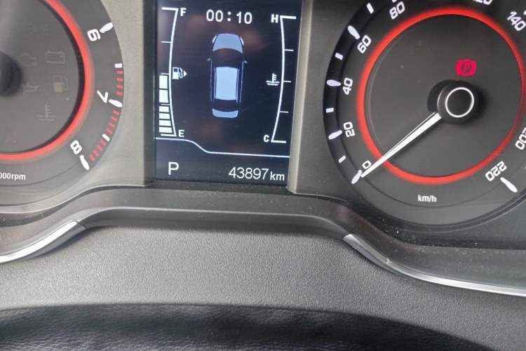 Used Chery Arrizo 5 2016 1.5L CVT Lingrui Edition Odometer Close Up