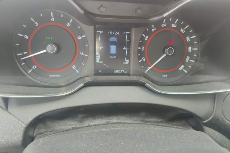 Used Chery Arrizo 5 2016 1.5L CVT Trendsetting Edition Odometer Close Up