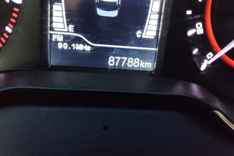 Used Chery Arrizo 5 2016 1.5L Manual Lingchao Edition Odometer Close Up